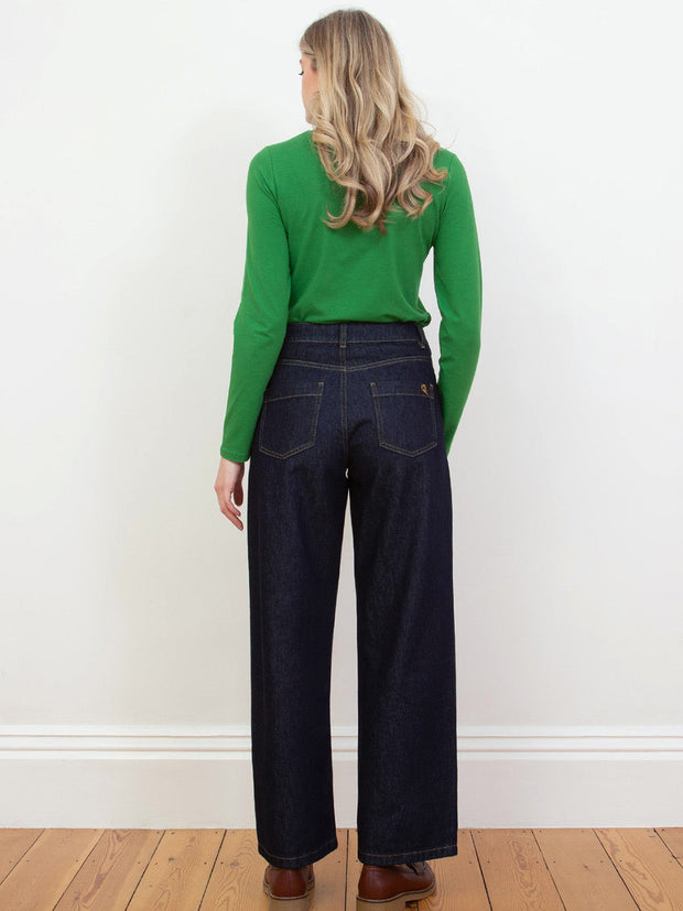 Wareham Denim Jeans Weites Bein
