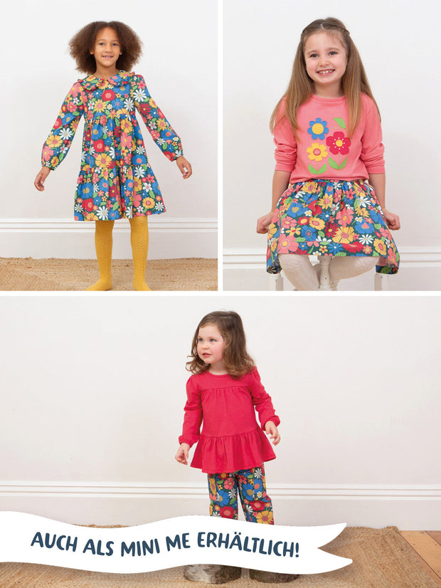 Morcombelake Popelin Kleid 3/4 Ärmel