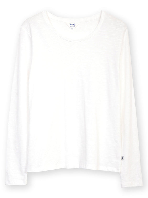 Sandford Slub Jersey Shirt Ecru