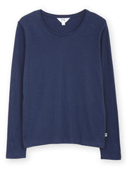 Sandford Slub Jersey Shirt Mitternachtsblau