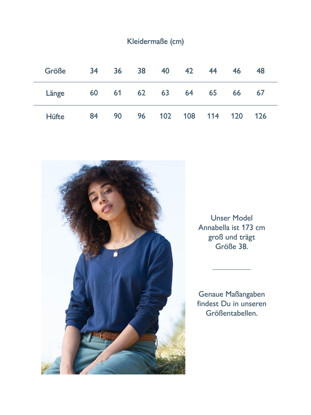 Sandford Slub Jersey Shirt Mitternachtsblau