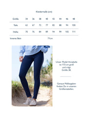 Lytchett Side Stripe Leggings Mitternachtsblau