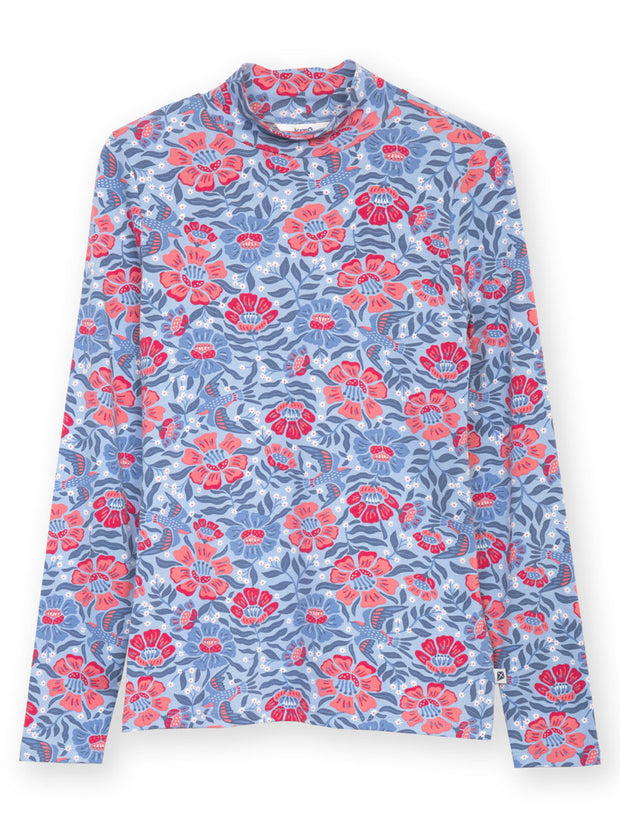 Bagber Rollkragen Jersey Shirt Däumelinchen