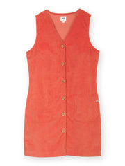 Purewell Kordkleid mit Trägerrock