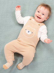 Babybär Stricklatzhose