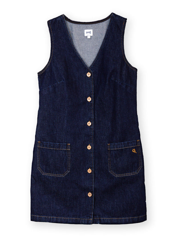 Purewell Denim Trägerrock
