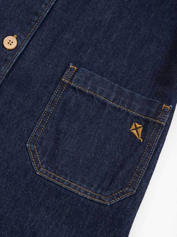 Purewell Denim Trägerrock