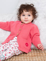 Sträußchen Strickjacke