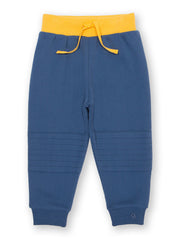Stitch Patch Jogginghose Navyblau