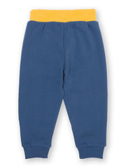 Stitch Patch Jogginghose Navyblau