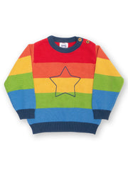Regenbogenstern Pullover