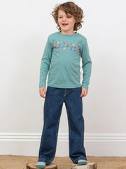 Weite Denim Jeans