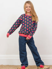 Weite Denim Jeans