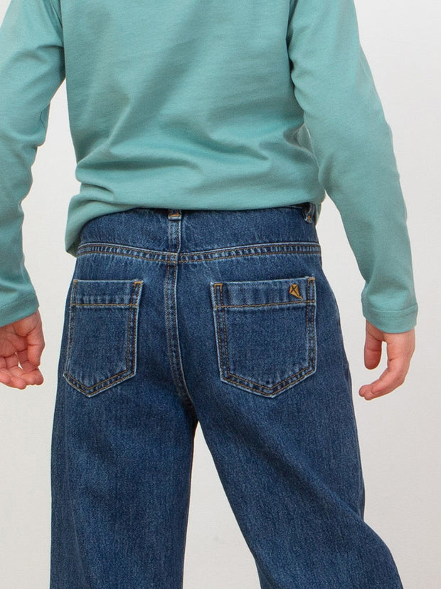 Weite Denim Jeans