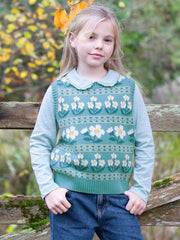 Pixie Petals Strickpullunder
