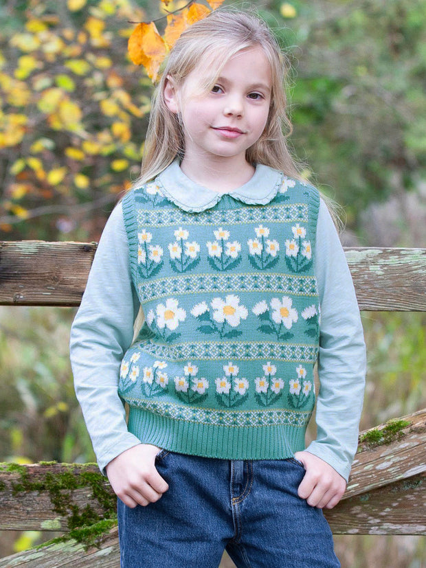 Pixie Petals Strickpullunder