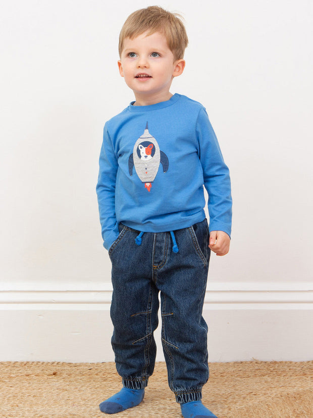 Denim Hose Joggingstyle