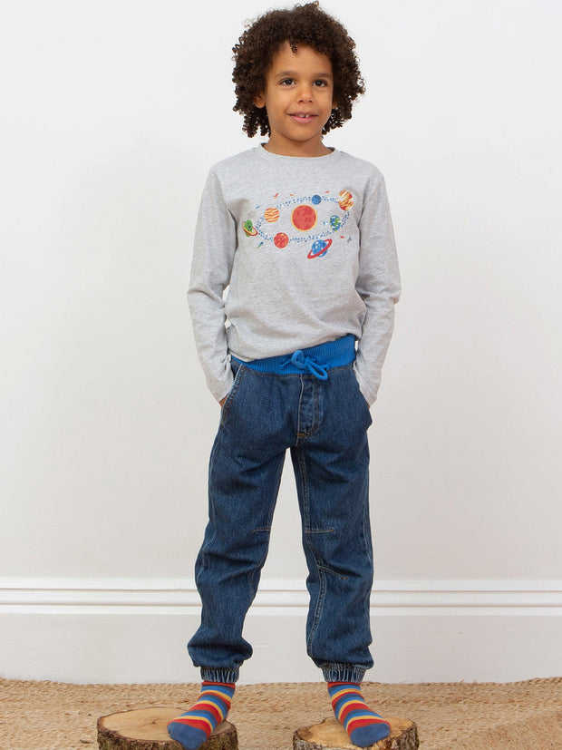 Denim Hose Joggingstyle