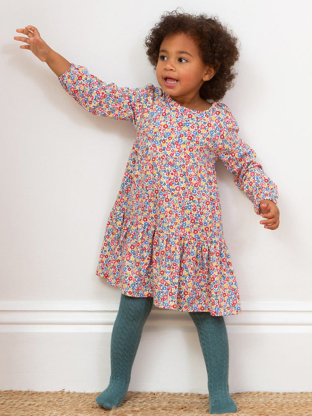 Ditsy Tales Kleid Bunt