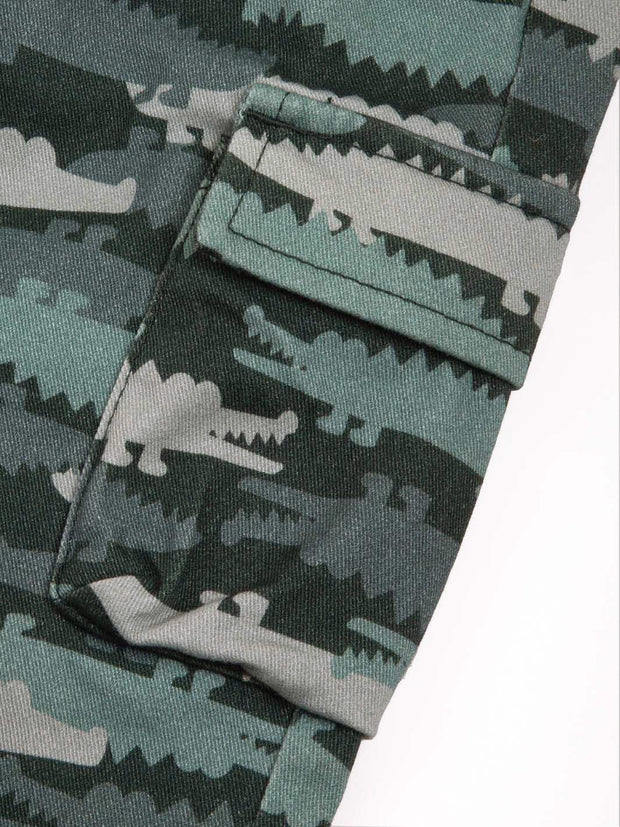 Croc Camo Cargohose