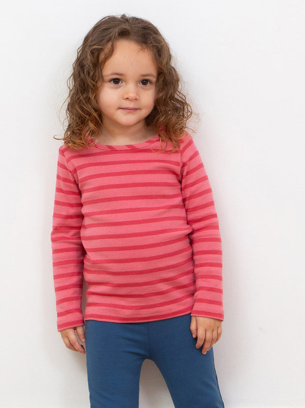 Rosa Streifen Shirt