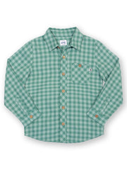 Karo Shirt Thymiangrün