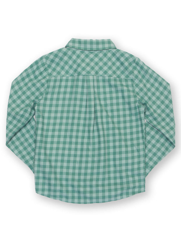 Karo Shirt Thymiangrün