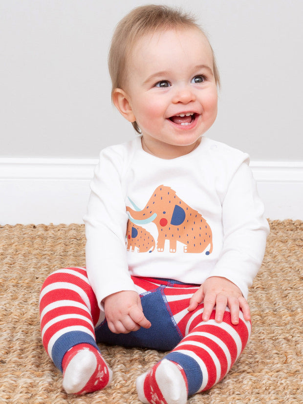 Mammut und Taube Strickleggings