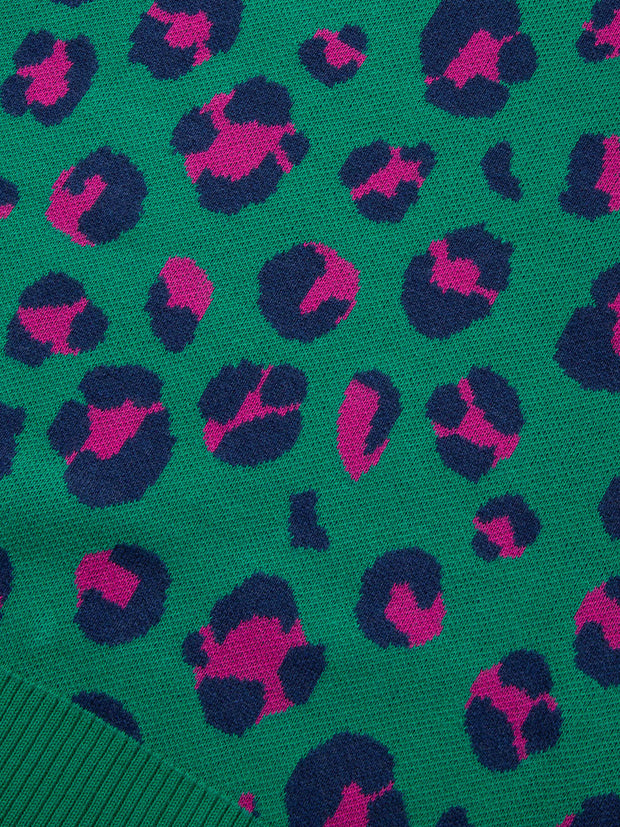 Piddletrenthide Strickpullover Leopard