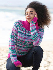 Puncknowle Rollkragen Strickpullover