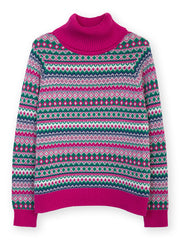 Puncknowle Rollkragen Strickpullover