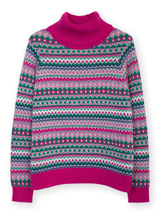 Puncknowle Rollkragen Strickpullover