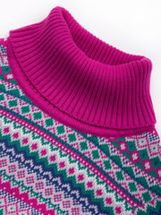 Puncknowle Rollkragen Strickpullover