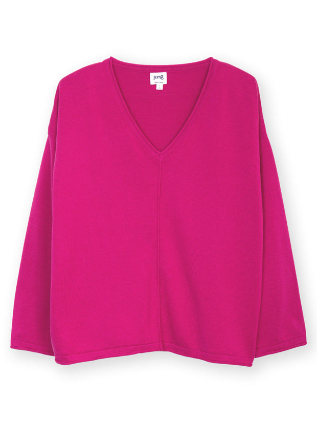 Loscombe Strickpullover Fuchsia