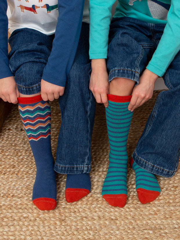 Cosy Socken Zickzack