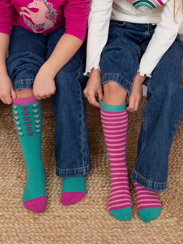 Cosy Socken Blumenfabel