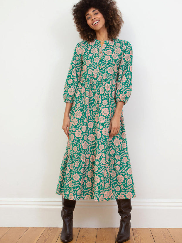 Bockhampton Cordkleid 3/4 Ärmel