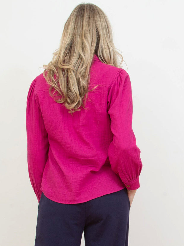 Godmanstone Musselinstoff Bluse