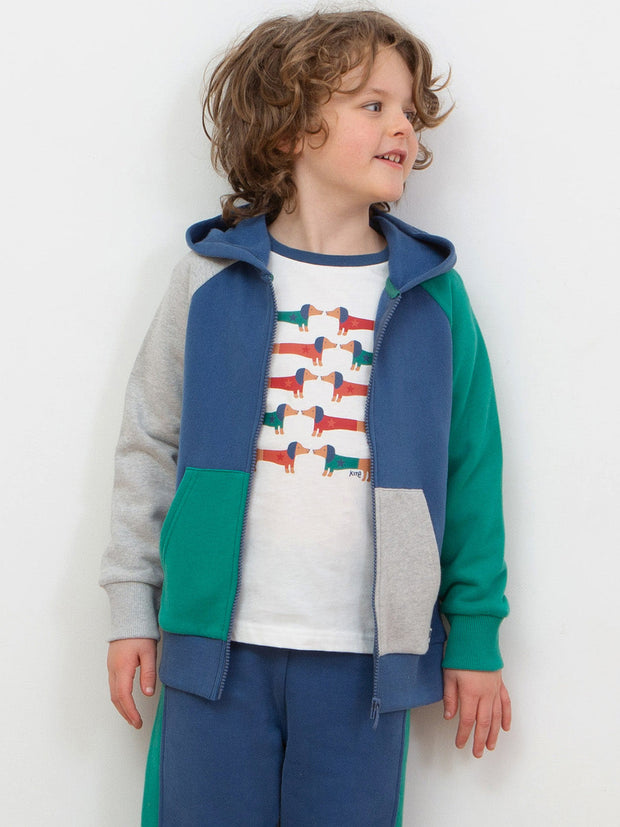 Colour Block Hoody
