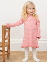 Blumenfabel Strickkleid