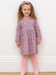 Ditsy Tales Kleid Rosa