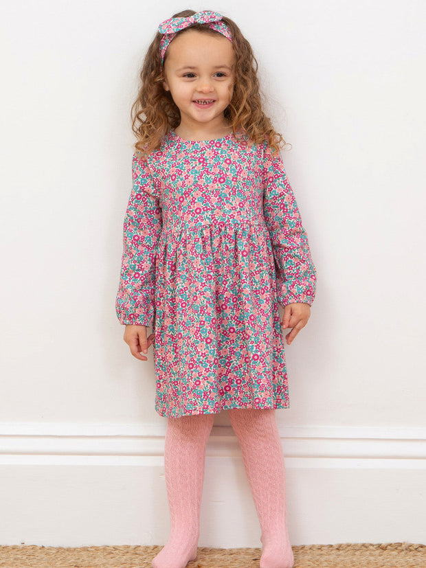 Ditsy Tales Kleid Rosa