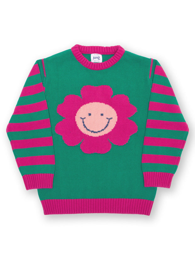 Fröhliche Blume Pullover