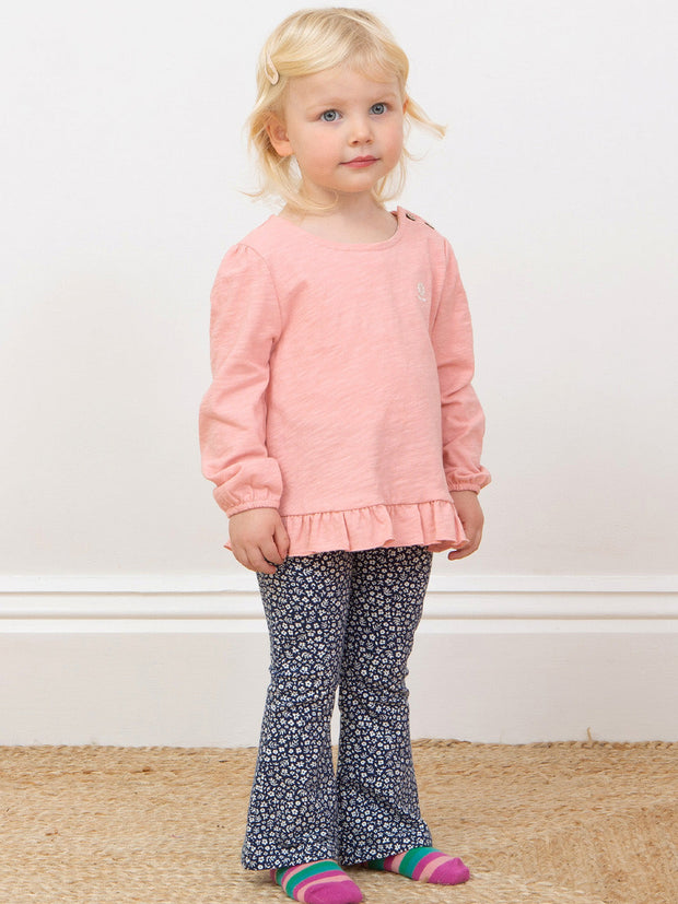Pixie Petals Jogginghose im Flare Stil