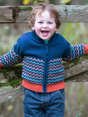 Hygge Jacke Zickzack