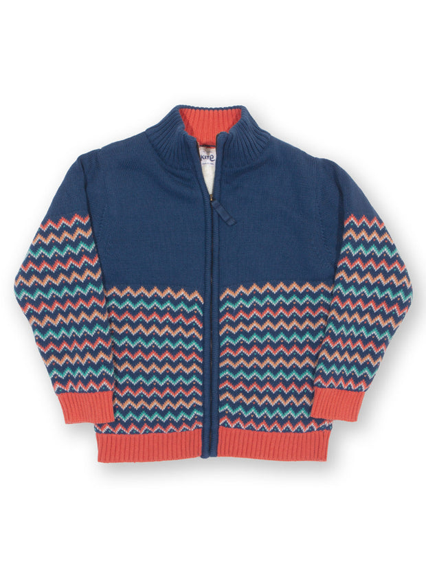 Hygge Jacke Zickzack