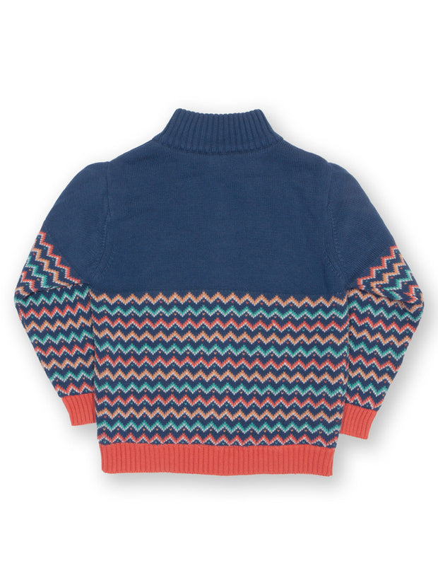Hygge Jacke Zickzack