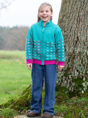 Hygge Jacke Blumenfabel