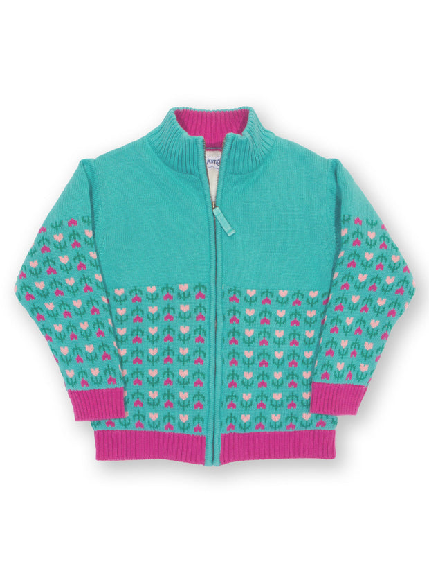 Hygge Jacke Blumenfabel
