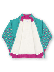 Hygge Jacke Blumenfabel